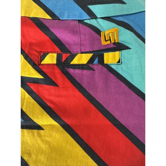 Loudmouth Golf Skirt Size 4 Multicolor Lightning - Picture 3 of 6